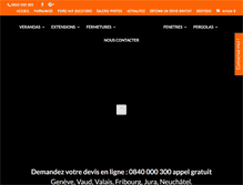 Tablet Screenshot of espace-et-lumiere.ch